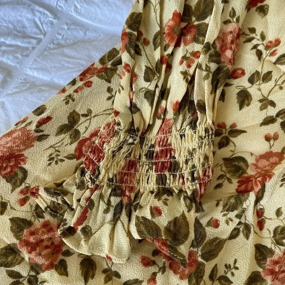 Reformation Jourdan Floral boho mini dress - Picture 7 of 14